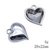 Christmas Decorations Charms Jewelry Gothic Style Peach Heart Charms Pendant Items Craft Pendants