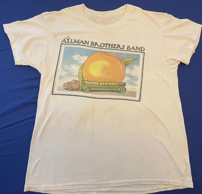 Vintage The Allman Brothers Band Seven Turns Tour 1990 Shirt Great Condition M