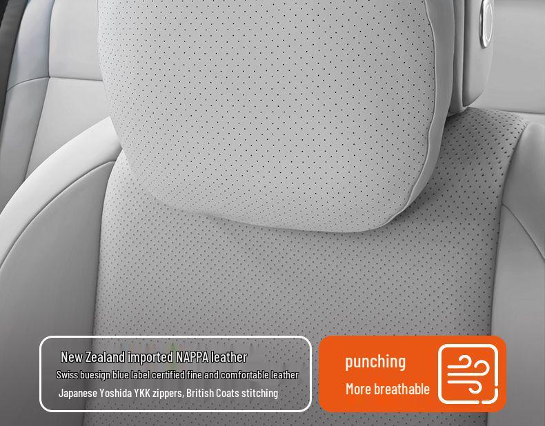 Complete Interior Decoration Set for Qiyuan A07: Headrest, Lumbar Support, Neck Pillow, Neck Protection, Waist Protection