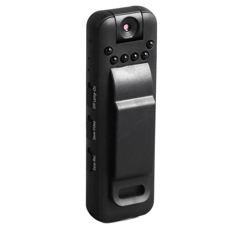 Portable Pen-style Camera, 1080P HD Video Recorder, 180-degree Rotating Night Vision Body Camera