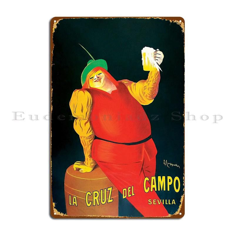 

Leonetto Cappiello La Cruz Del Campo Metal Sign Bar Wall Pub Cinema Designing Garage Decoration Tin Sign Poster 20x30cm