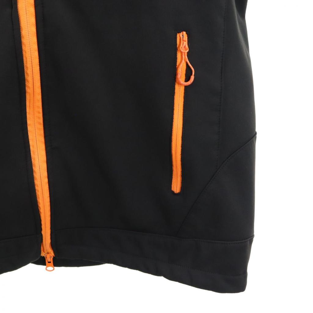 SALOMON Long sleeve Zip hoodie M Black series Back Three Men's Used