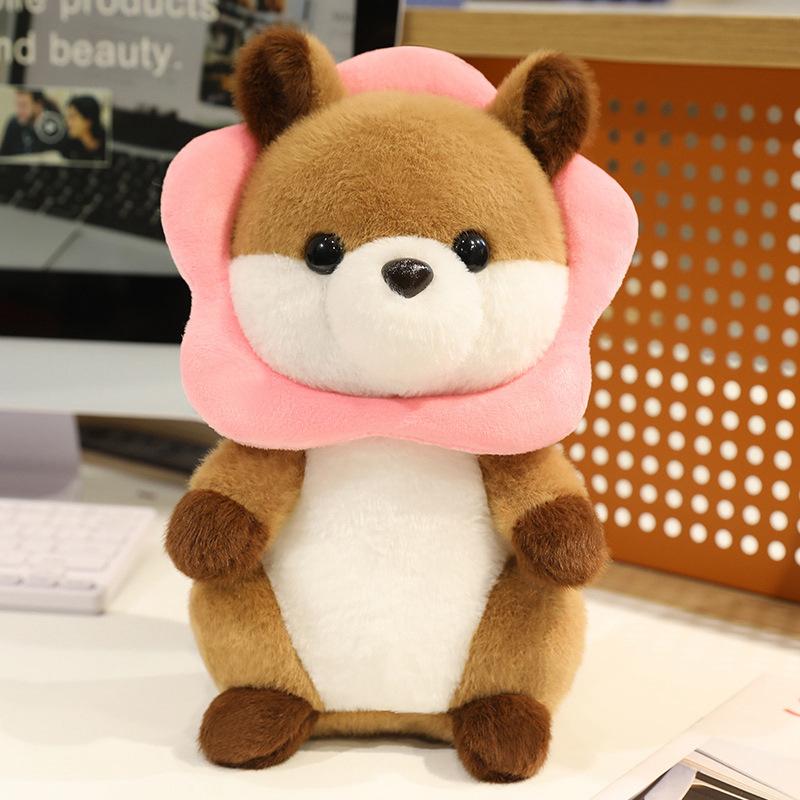 Urocza i urocza przemiana w pluszową zabawkę lalkę świstaka lalka świstaka lalka dziecięca prezent urodzinowy