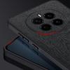 For Honor Magic7 5G Case Wood Texture PU Leather Coated PC+TPU Phone Cover
