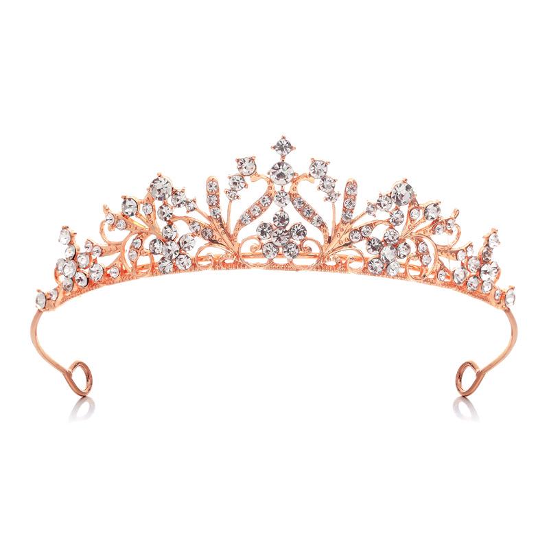 Bandeau et coiffe de mariée en cristal diamant tendance pour mariages et événements