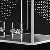 Clear Acrylic Reptiles Terrarium Breading Box With Removable Top Lid Ventilation Hole 12x12x20cm For Science Experiment