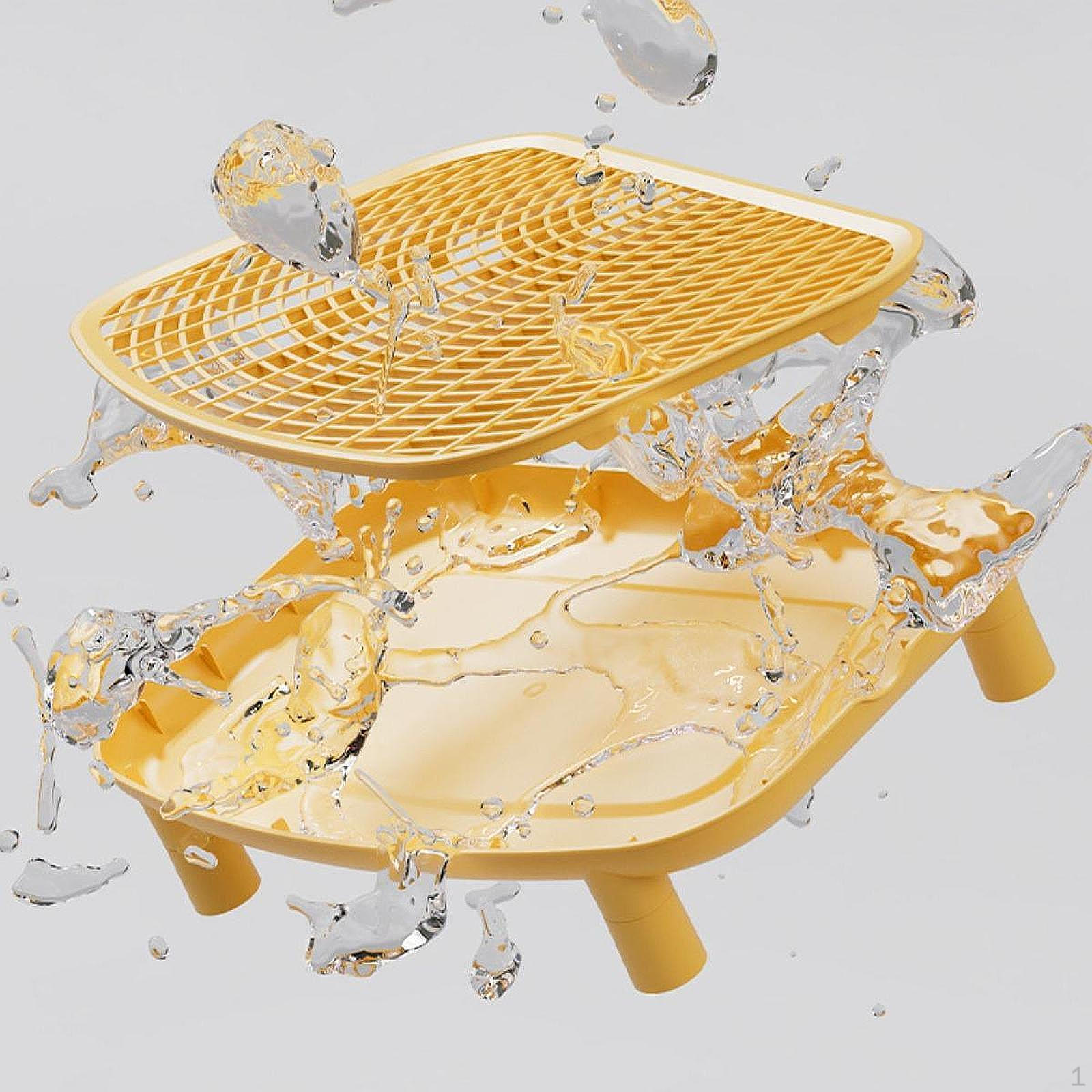 

Ступенька-рампа для кошки, портативная, многоразовая, маленькая, для пожилых, аксессуары, товары для питомцев, гостиная жёлтый