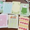20 Sheets Cute and Colorful Notes, A7 Interior Pages Without Perforations, Student Handbook Decoration Notes, Memo Notebook