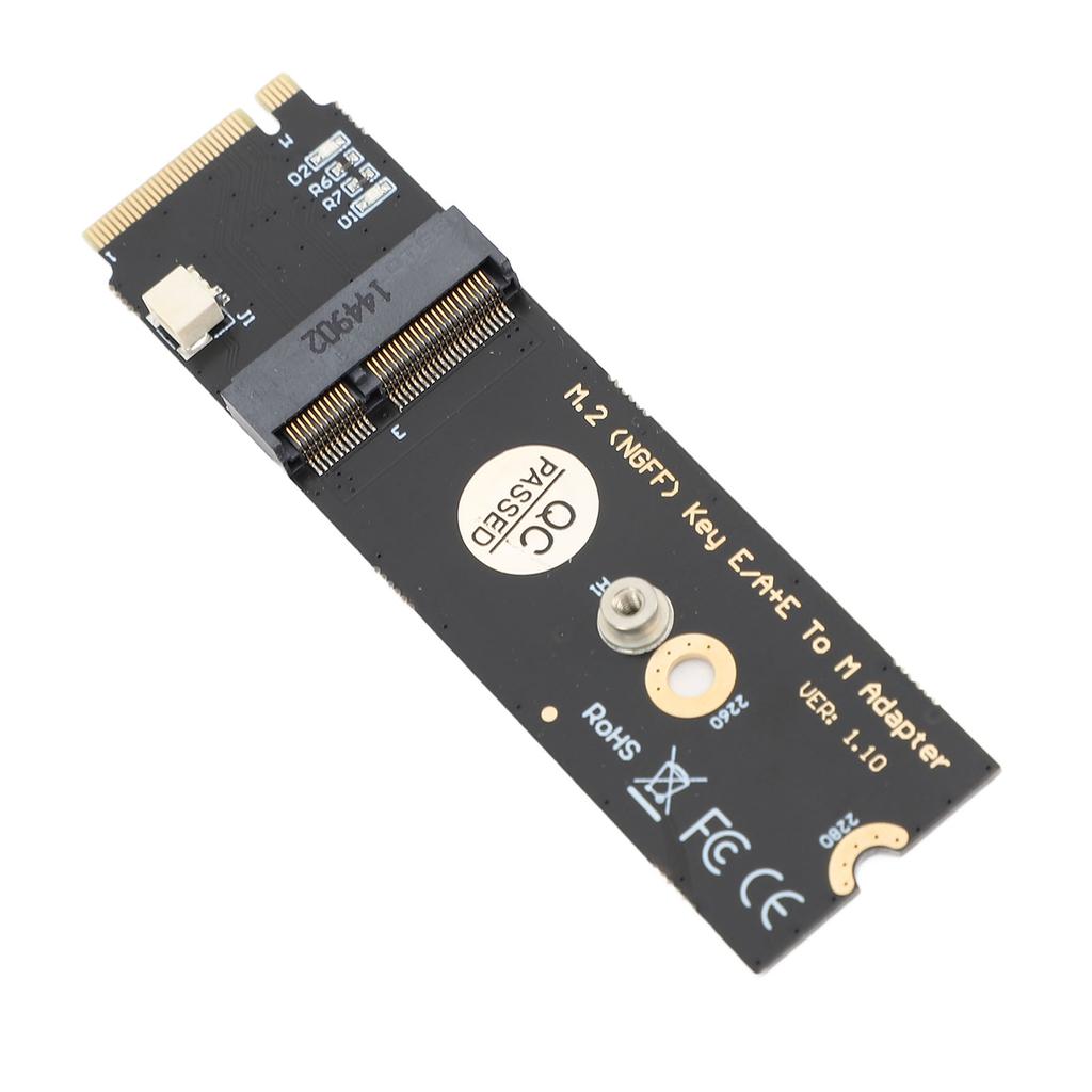 M.2 NGFF AE Key WiFi Bluetooth-Karte auf M.2 Key M SSD-Adapter für Intel AX200 AX201 AX210 M.2 Key M