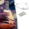 Curved Neck Reinforcement Plate Metal Texture Suitable for Electric Guitars Bass with Mounting Hardware Included