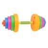 Adjustable Dumbbell Toy Plastic Fitness Weight Lifting Dumbbell for Kids Children 572C