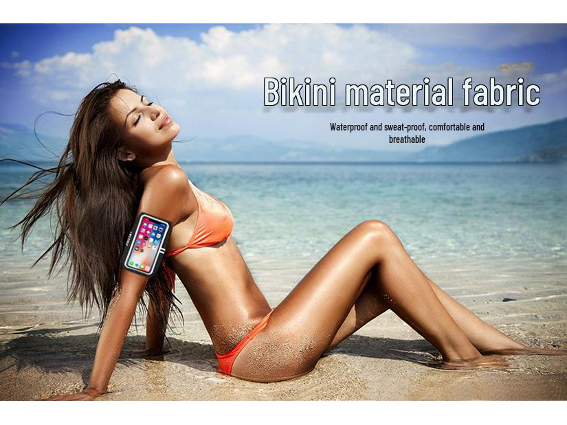 Unisex Outdoor Sports Running Arm Bag for 6.8 Inch Mobile Phones