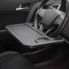 Car Steering Wheel Table Tray - Multi-Functional Vehicle Desk Eating Working with Cup Holder Universal Auto Interior Accessory