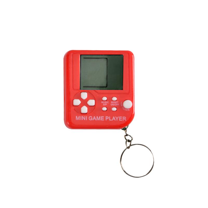 Game Blast Block Tetris Mini Toy Game Machine Portable Keychain Gift Children