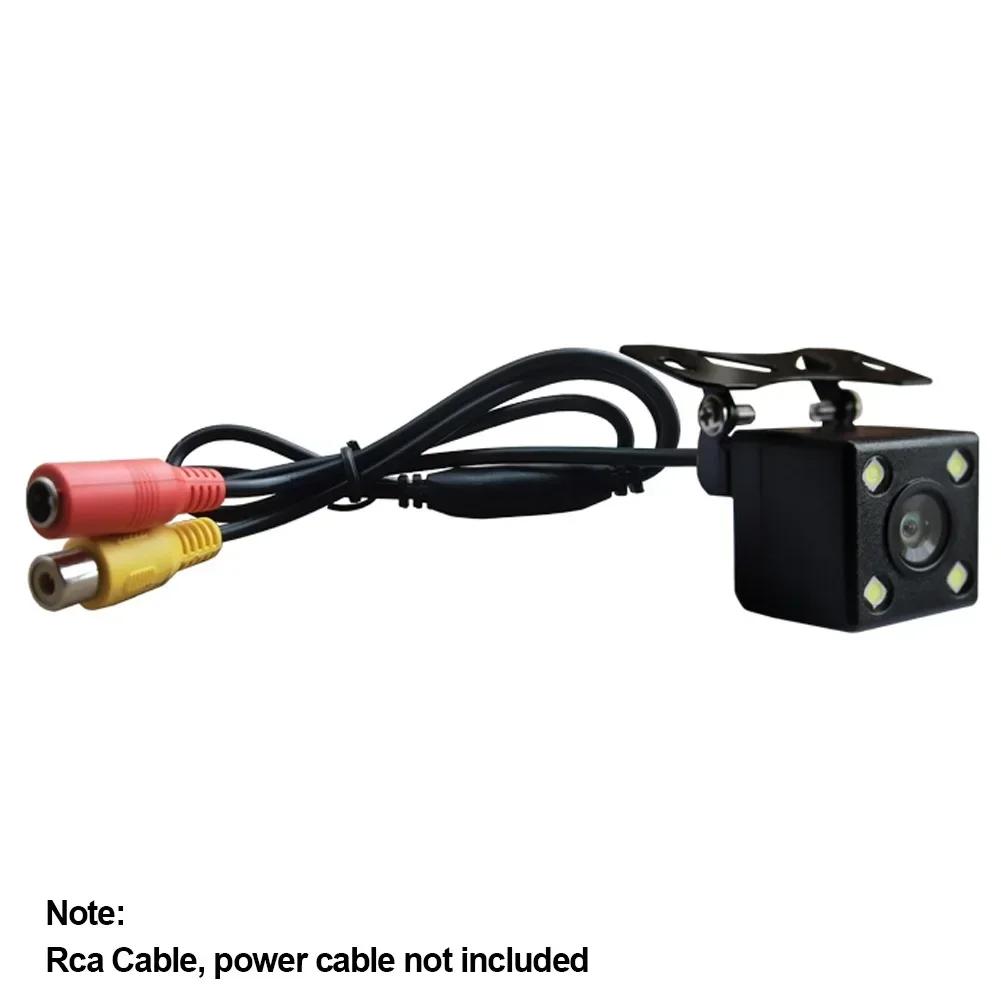 Car Rear View Camera Reverse Parking Backup Camera IP67 Waterproof CCD LED Backup Monitor HD Night Vision High-Definition Image