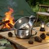 Titan Campingbecher Leicht Tragbar für Outdoor Wandern & Picknick Langlebige Outdoor Tee Kaffee Tasse
