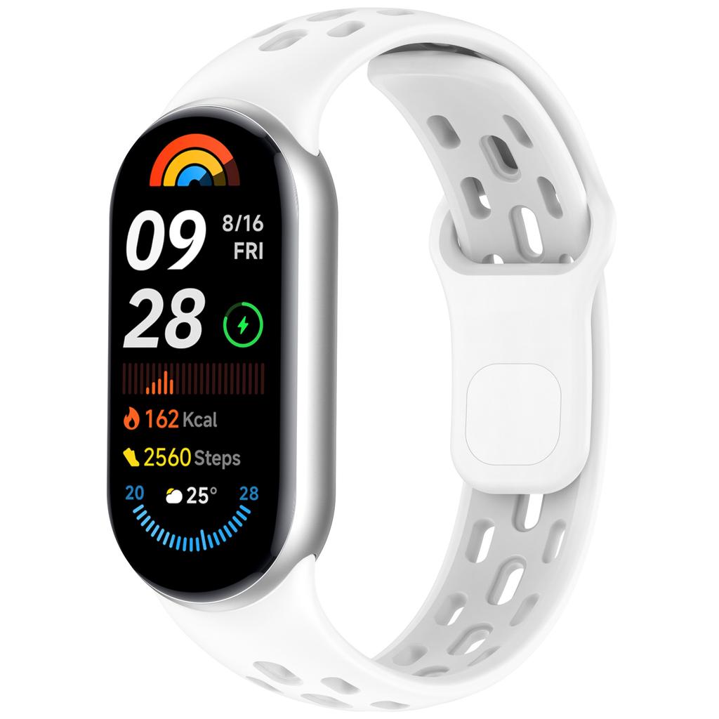 Silikonarmband für Xiaomi Smart Band10 9 8 NFC Sport Gummiarmband Uhrenarmband pulseira correa Xiaomi Mi Band 10 9 8 NFC Zubehör
