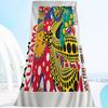 Y-Yayois K-Kusamas Art Exhibition Bath Towel Microfiber Soft Water Absorbing Breathable For Girl Kids Decorative Cartoon Beach Towel
