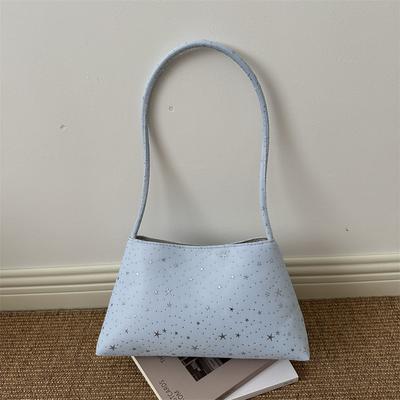Largecapacity Underarm Bag, Spring New Commuter Bag, Sparkling Trendy Portable Shoulder Bag