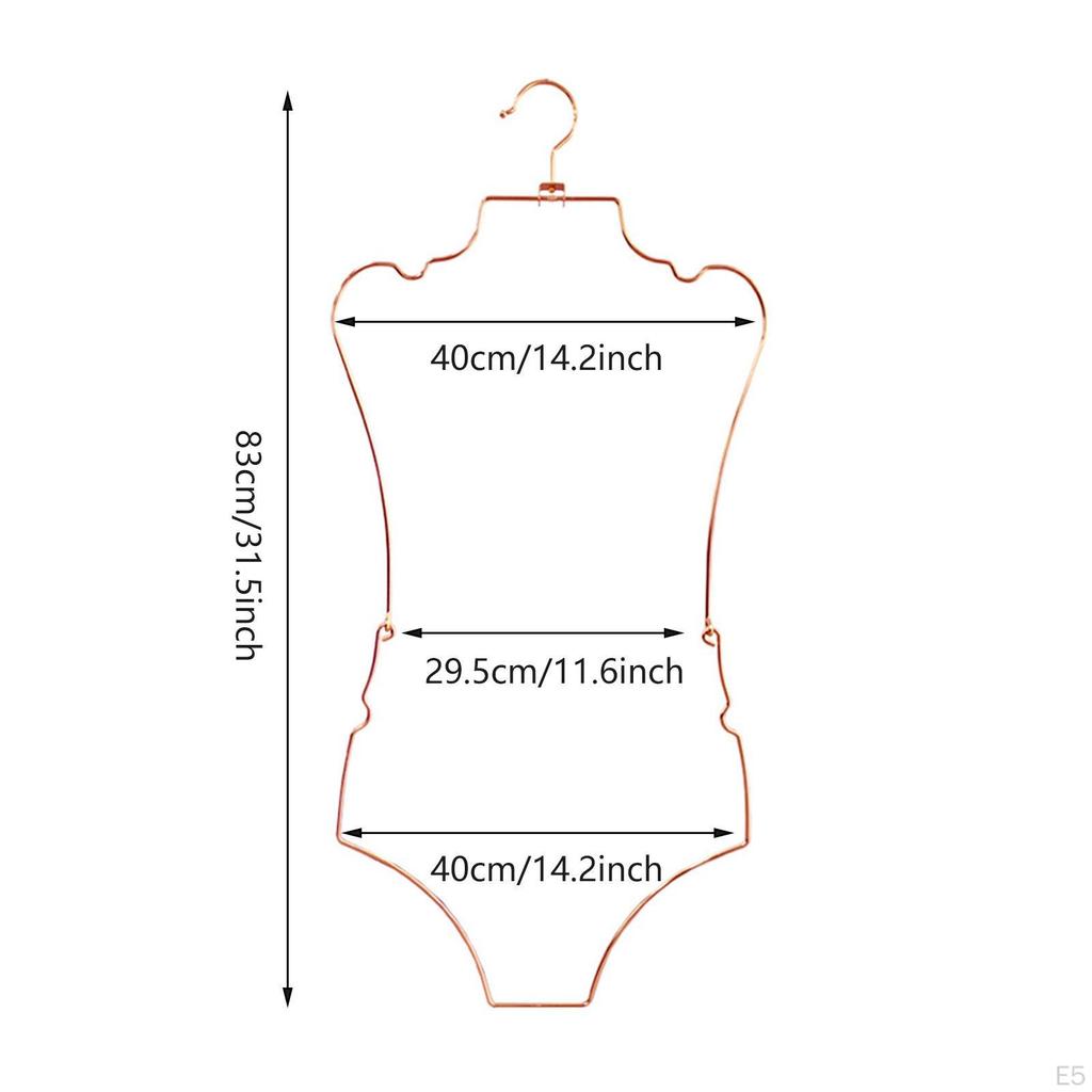 Foldable Bikini -Hanger -dessous -Orghanizer Swimsuit Clothing Bar for Boutique Display Rack