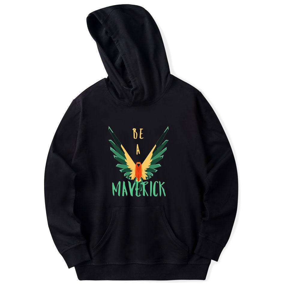 

à Homme Sweat Capuche Logan Paul Be A Maverick Bird Femme Sweatshirts Pull Veste Noir,Asian Size 4XL=US/UK/AU 2XL