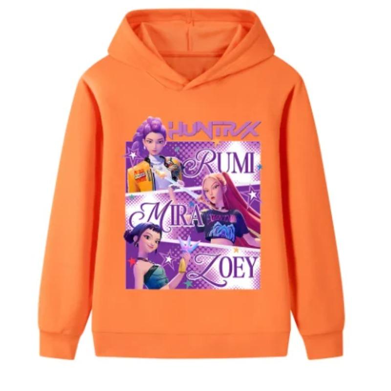 Fashion Printed Casual Sweatshirt Simple Versatile Hoodies Sweatshirts Girls