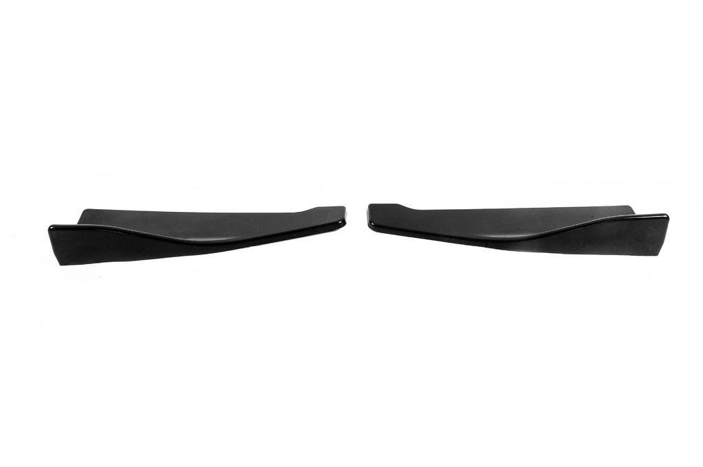 

Universal Flap pads for rear bumper type-B (2 pcs, black gloss, ABS plastic)