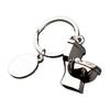 Portable Miniature Simulation Toilet Pendant Keyring Key Decoration Handmade Bag Accessories for Quirky Collectors