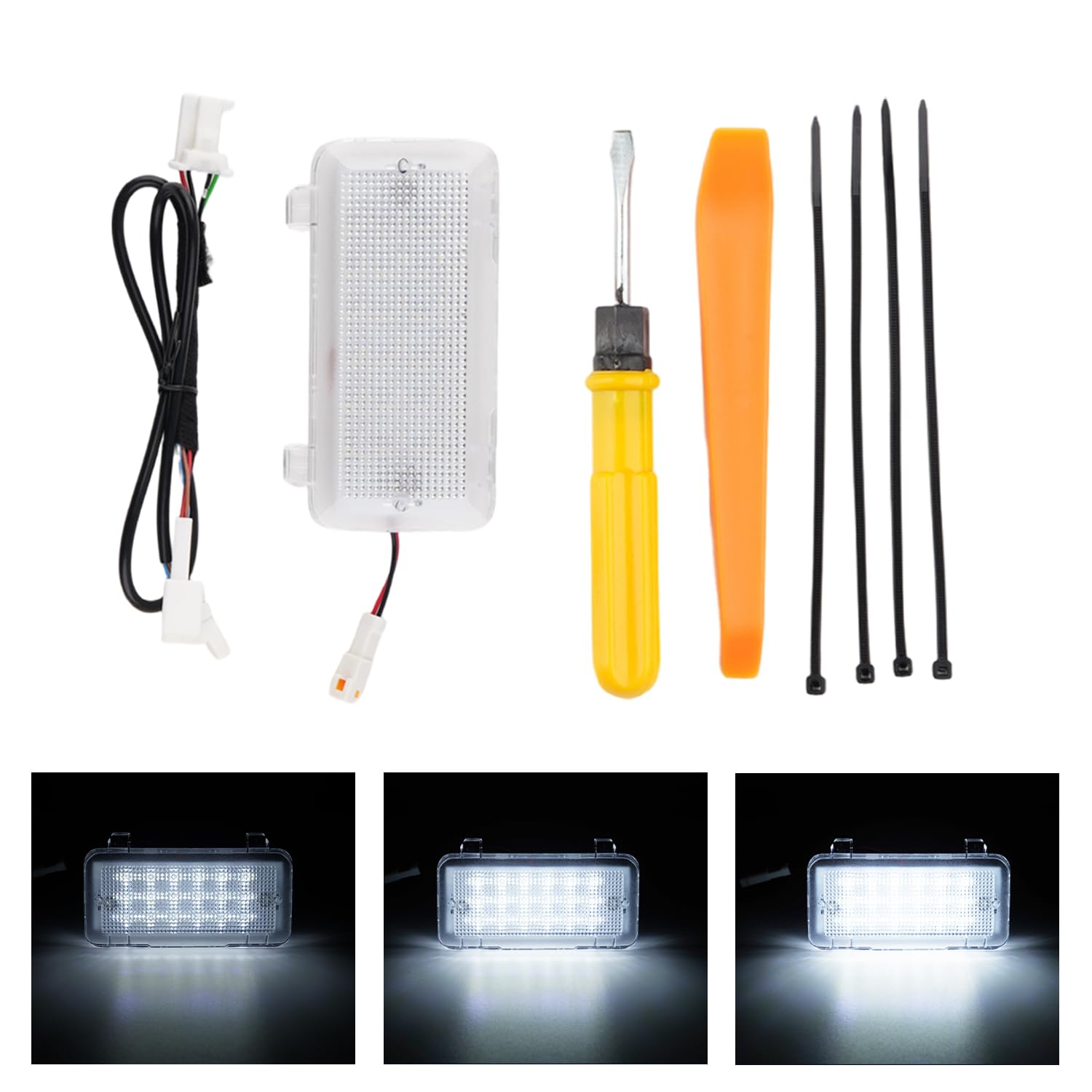 

Mixsuper Rank 250 LED Extension Luggage Lamp, Back Door, LED Light, Land Cruiser ZX Land Cruiser 250 ZX VX білий