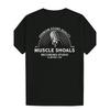 Maglietta da Uomo Muscle Shoals Alabama Recording Studio, Grafica Retro Qualità del Suono T-shirt Casual