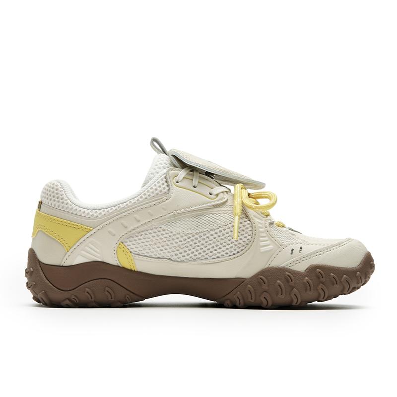 Sneakers FILA ECHAPPE 2 Casual Shoes Women's Low-top Bright Gray/Almond Milk White