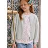 The Coffee Bean   Tea Leaf Mint Knit Cardigan Bz32ck02mt