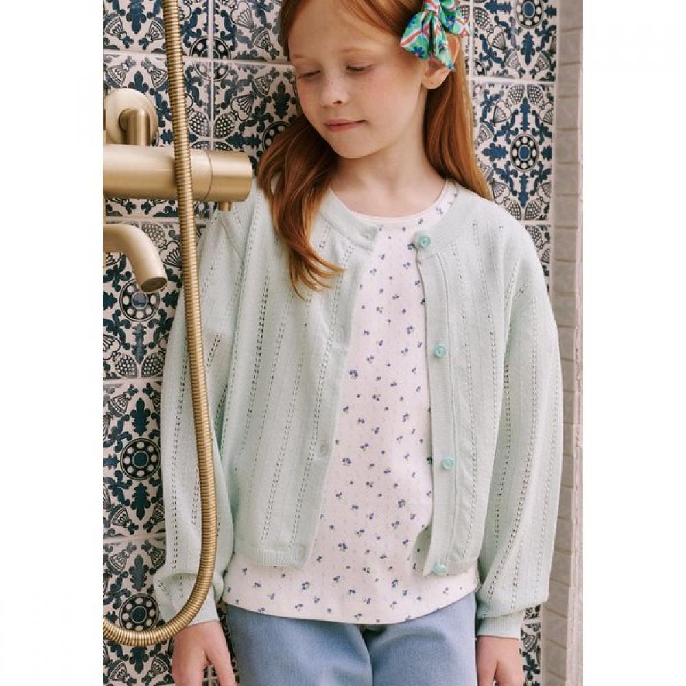 The Coffee Bean   Tea Leaf Mint Knit Cardigan Bz32ck02mt