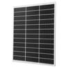 RV Solar Panel 80W 18V Monocrystalline Waterproof High Efficiency Solar Charge Controller Panel for 
