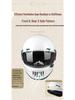 Retro Full Face Motorcycle Helmet with Fiberglass Lens and Ventilation for All-Season Use