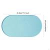 Mat Silicone Pet Feeding Dog Bowl Cat Food with Raised Edge Non Slip Surface Easy