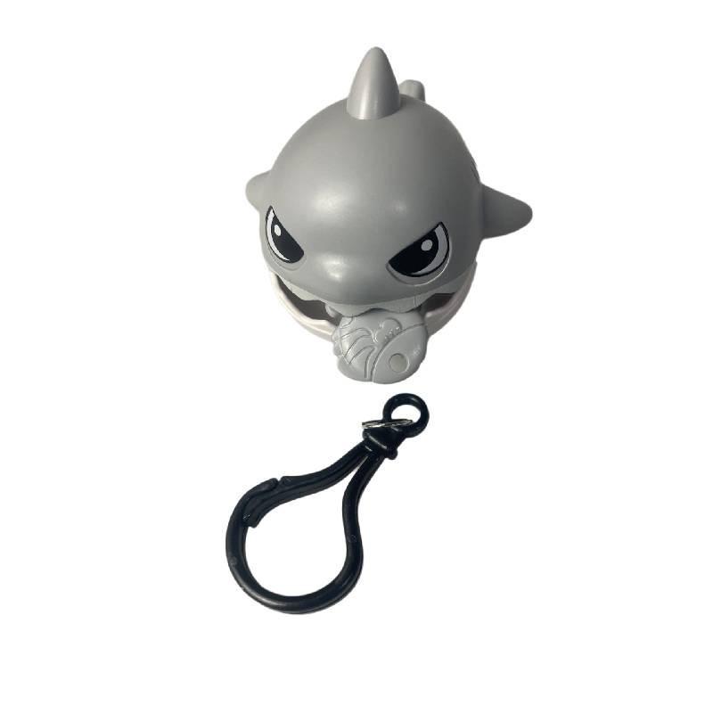 Adorable Shark Dinosaur Keychain Rope Toy Made From Durable Plastic Material For Kids