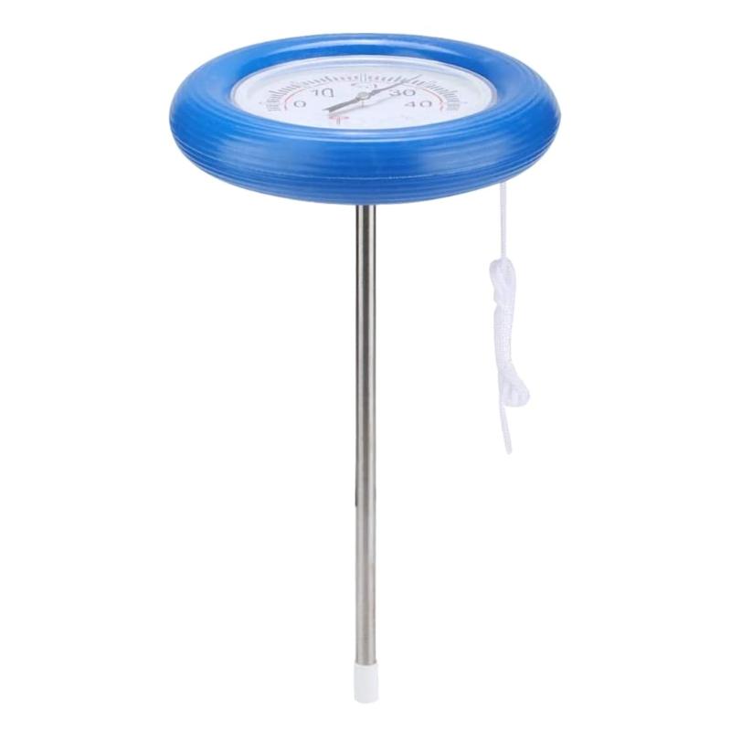 Spa Water Themometer Floating Pool Thermometer Large Centigrade Dial Plate Water Temperature Gauge Measuring Tool