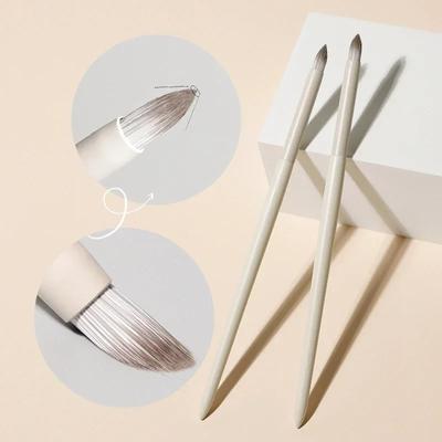 Pennello per trucco per correttore di precisione Pennello per fondotinta dal design appuntito Morbido che copre rapidamente l'acne e le occhiaie Strumenti per il trucco di bellezza