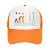 Chapeau de camionneur Custom Evolution Of Money Bitcoin pour adulte Casquette de baseball réglable BTC Crypto Coins pour unisexe Femmes Chapeau de papa d'extérieur