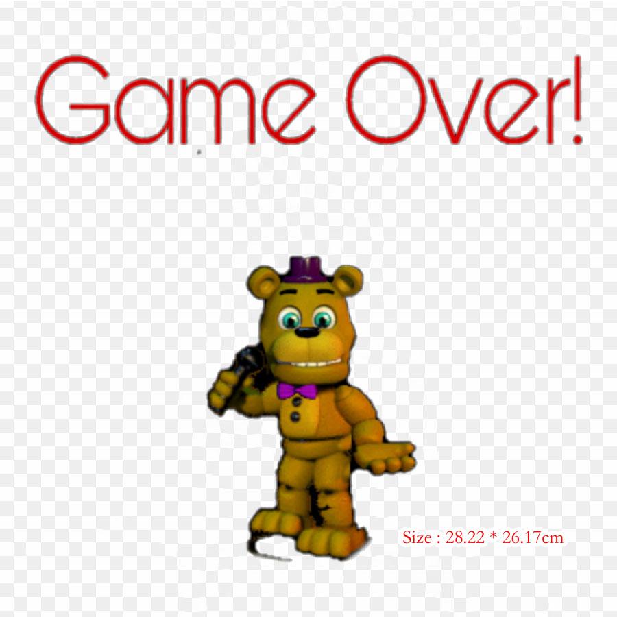 Cat Five Nights At Freddy's 2 Iron-on Transfers For Clothing Tshirt Bag Heat Transfer Stickers Iron On Patches