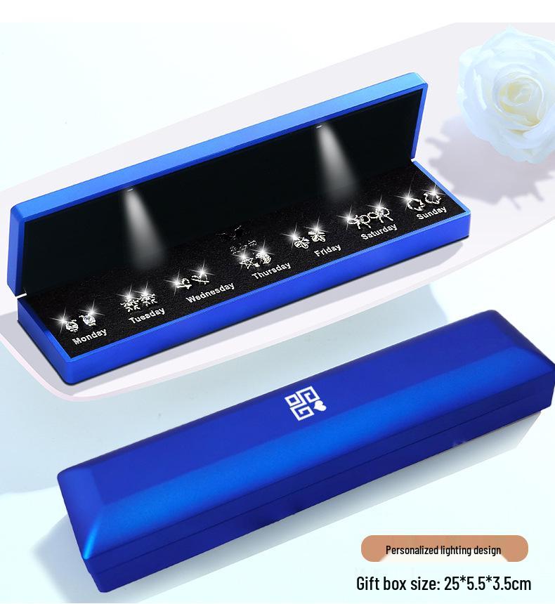 S925 Silber Ohrstecker Geschenkset für Sie - Perfekt für Weihnachten, Geburtstag oder einen besonderen Anlass