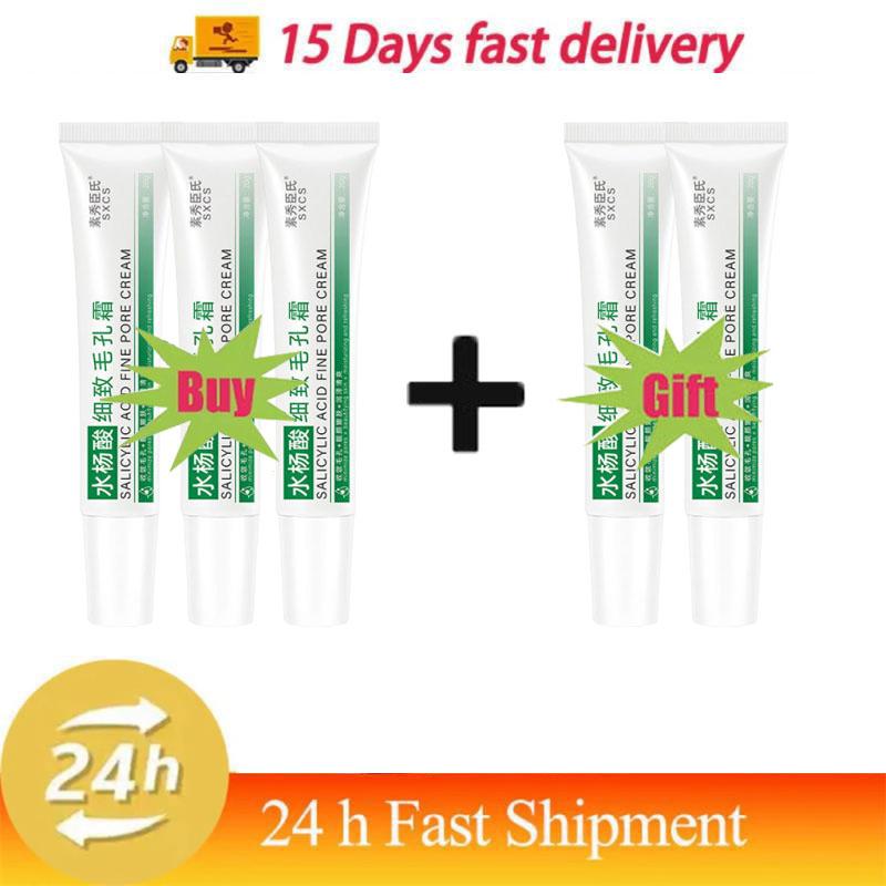 Salicylic Acid Pore Clearing Cream Shrink Pores Remove Blackheads Acne Brighten Moisturizing Smooth Skin Care Korean Products