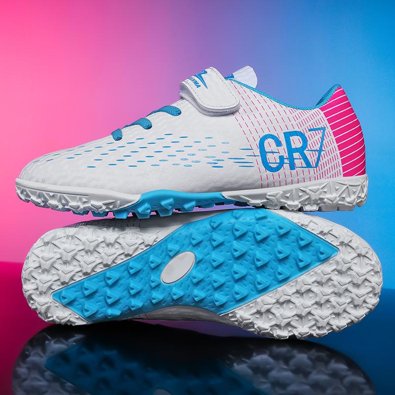 Nouvelles Chaussures de Football Hommes Enfants Crampons Ultra-légers Chaussures de Football de Match Pelouse Garçons Entraînement Professionnel Antidérapant Livraison Directe