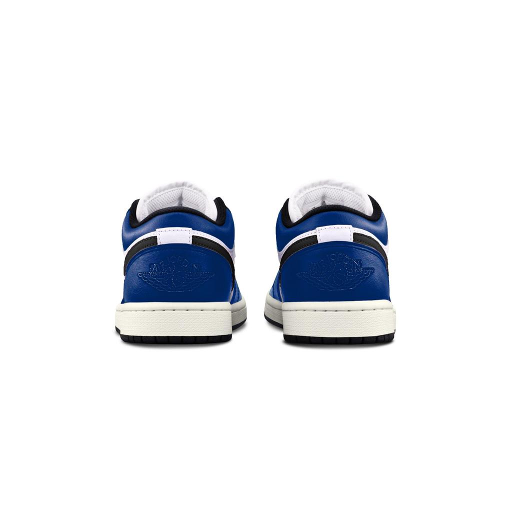 Jordan Air Jordan 1 Little Lightning Leder Dämpfung, Abriebfeste Niedrige Vintage Basketballschuhe Unisex 553558-165(Team425-)