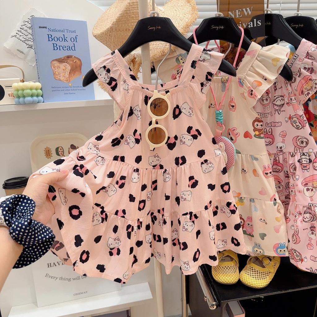 New Arrival: Cute Floral Summer Dress for Baby Girls – Comfortable, Daily Wear Skirt