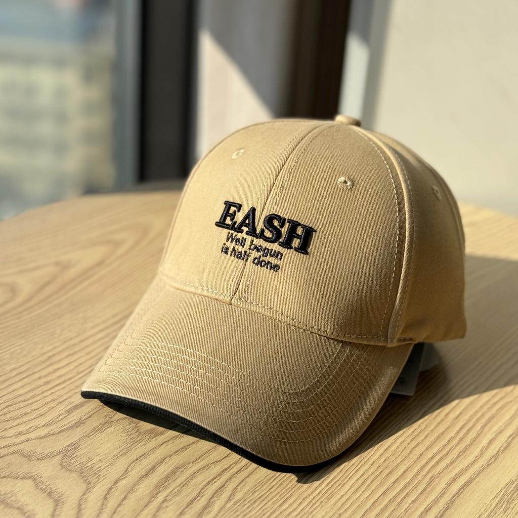 Fashion Hat hat, summer baseball cap, women's face-enhancing small letter embroidered baseball cap, soft top, sun protection, sunshade, spring