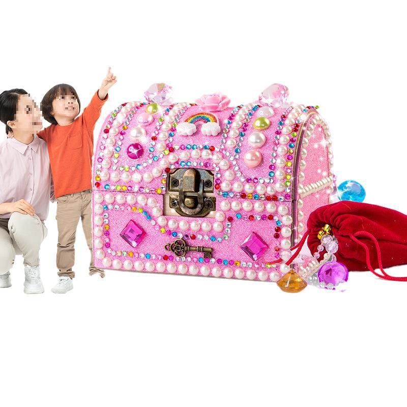 DIY Mystery Egg Puzzle Treasure Chest: Creative Wooden Storage Box & Lucky Bag Gift for Kids