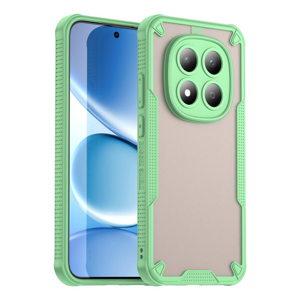 For Xiaomi Redmi Note 15 Pro 5G (Global) Case PC + TPU Semi-Transparent Frosted Finish Protective Phone Cover