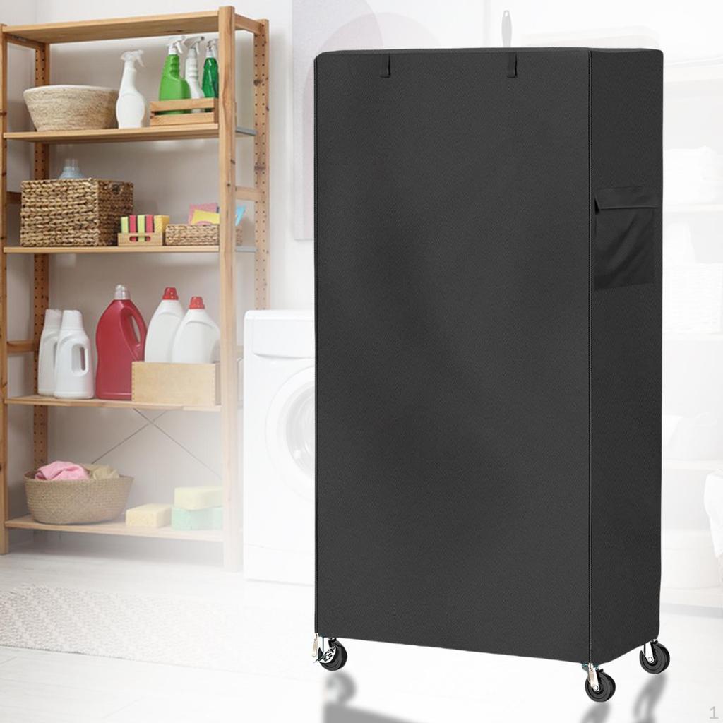 Zewnętrzny Ochraniacz Półek Utrzymujący Stojak w Czystości Pyłoszczelny Pokrowiec do Przechowywania z Zamkiem Błyskawicznym na Drut